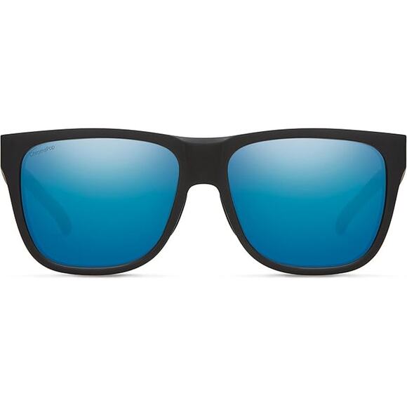 NWT Smith Men's Lowdown 2 Lifestyle Sunglasses, matte black/chromapop polarized - Picture 2 of 3